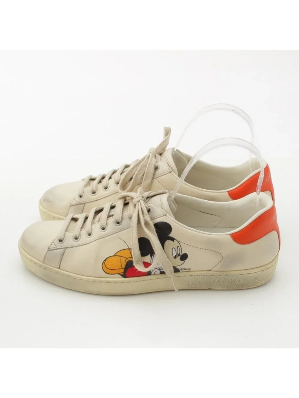Gucci Disney A Low Cut Sneakers Shoes White 8